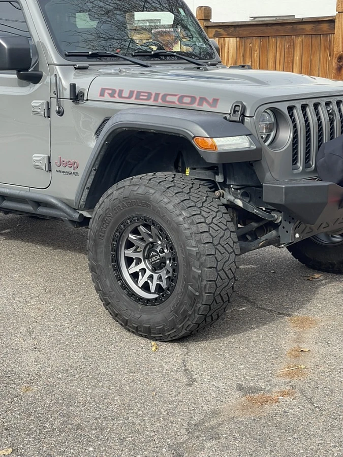 Charcoal Lock Off-Road Lunatic Rim on 2025 Jeep Wrangler