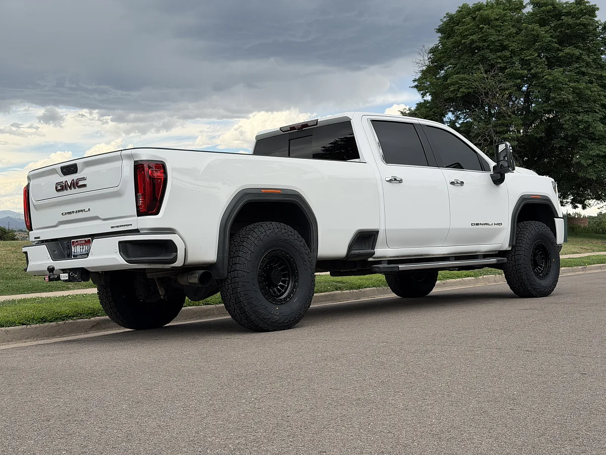 Lock Off-Road Black Mojave Wheel on 2020 GMC Sierra 2500HD