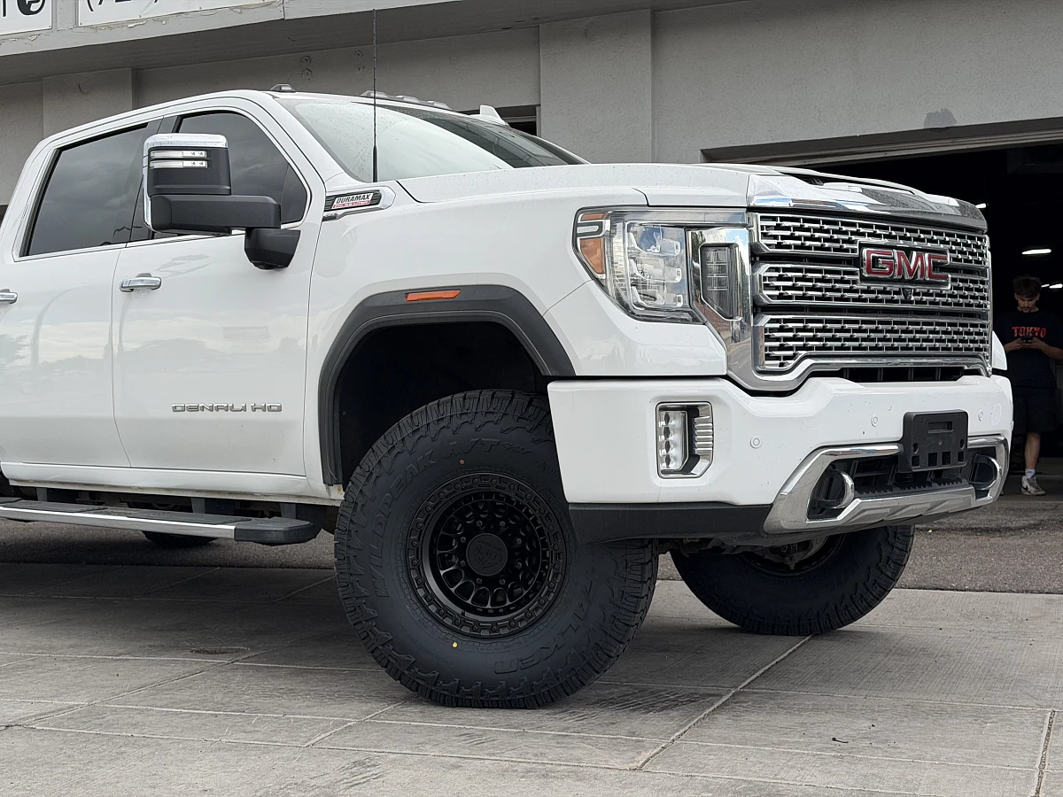 Lock Off-Road Black Rims on 2020 GMC Sierra 2500HD