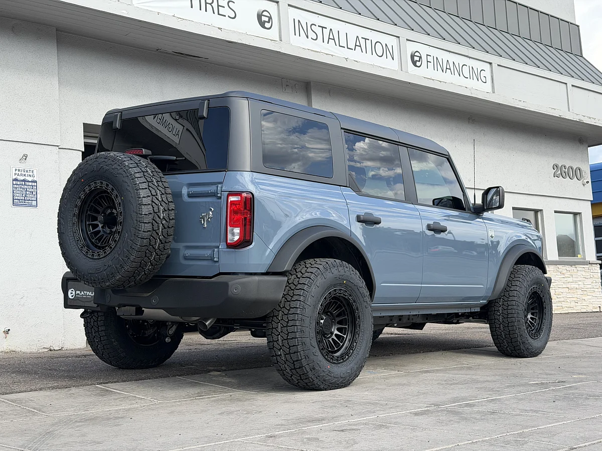 2024 Ford Bronco Rolling on Lock Off-Road Mojave Black
