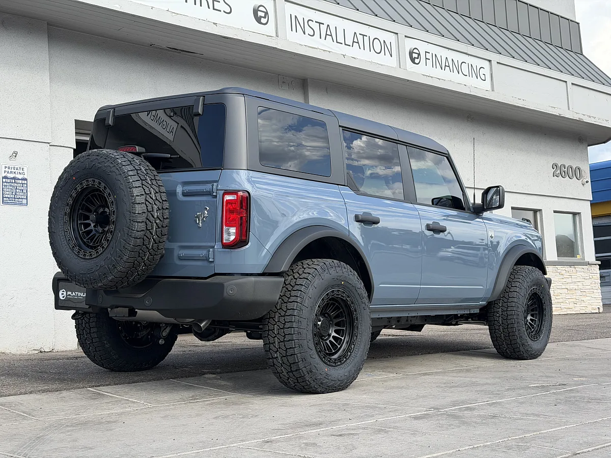 Lock Off-Road Mojave Black Upgrade on 2024 Ford Bronco