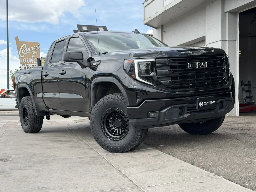 Lock Off-Road Mojave Black Aftermarket Wheel on 2025 GMC Sierra 1500