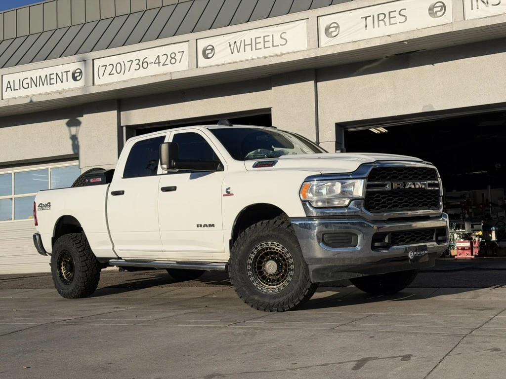 2023 RAM 2500 with Bronze Lock Off-Road Mojave Rims