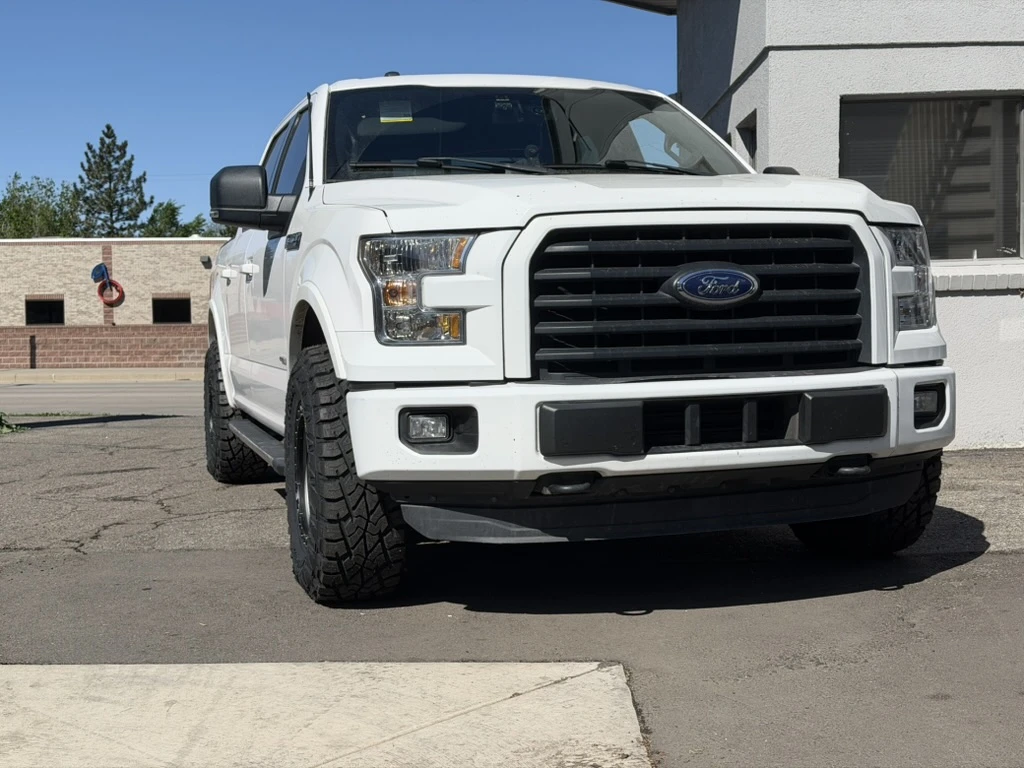 2018 Ford F-150 with Lock Off-Road Mojave Charcoal Rims