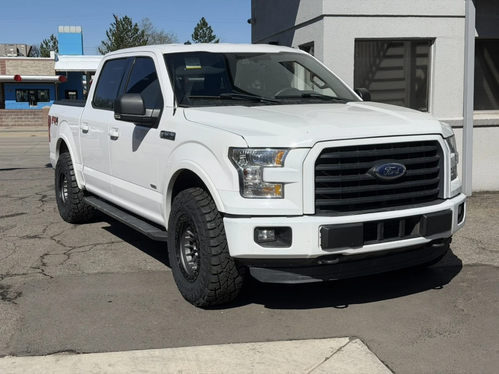 2018 Ford F-150 with Lock Off-Road Mojave Charcoal Wheels