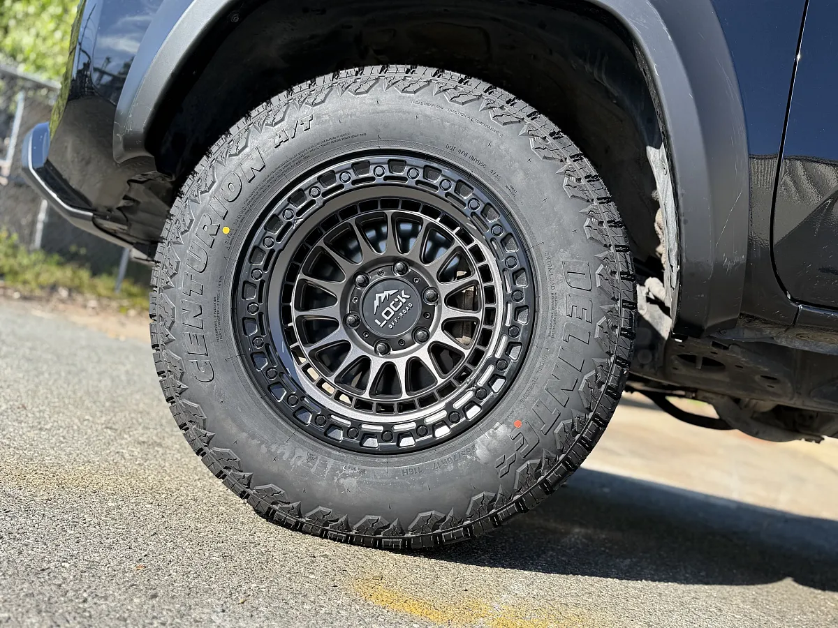 Charcoal Lock Off-Road Mojave on 2021 Toyota Tacoma