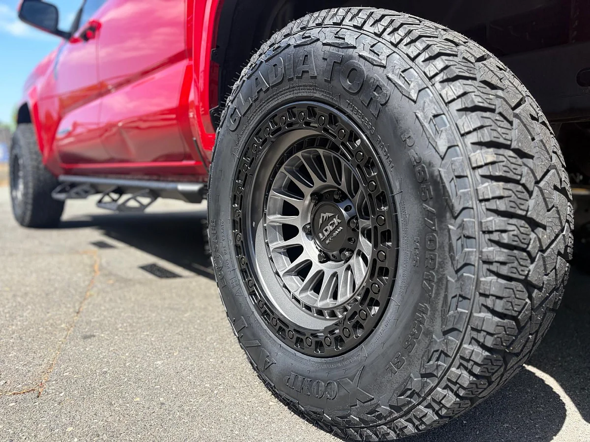 Charcoal Lock Off-Road Mojave on 2022 Toyota Tacoma