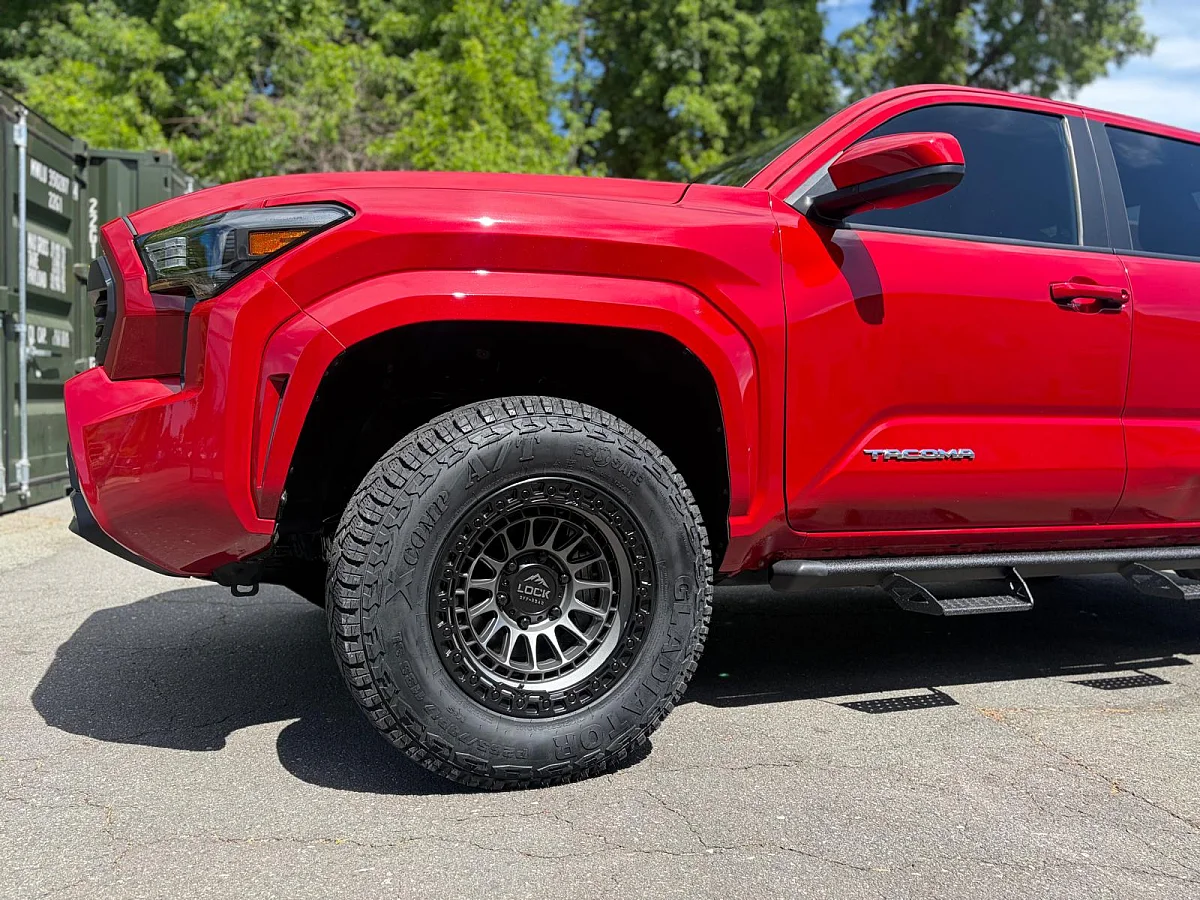 Lock Off-Road Mojave Charcoal Rim on 2022 Toyota Tacoma
