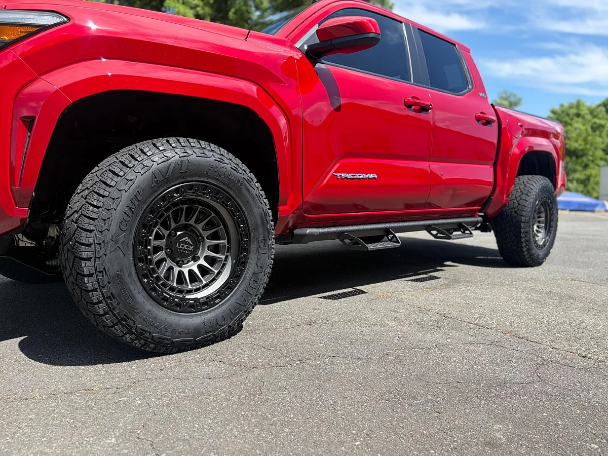 2022 Toyota Tacoma Lock Off-Road Mojave Charcoal Wheel