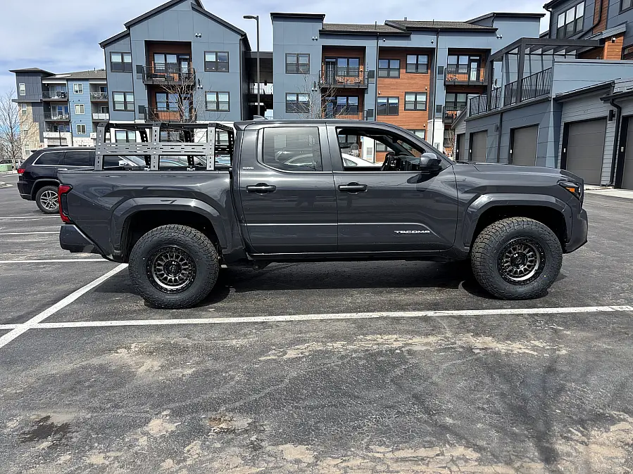 2024 Toyota Tacoma with Charcoal Lock Off-Road Mojave Rims