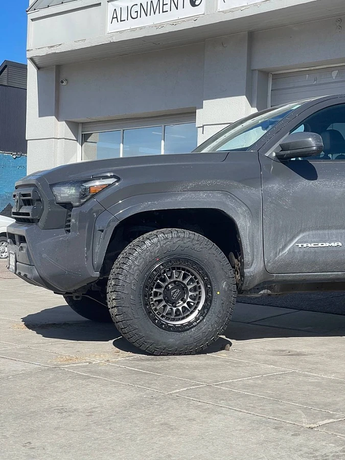 Charcoal Lock Off-Road Mojave Rim on 2024 Toyota Tacoma