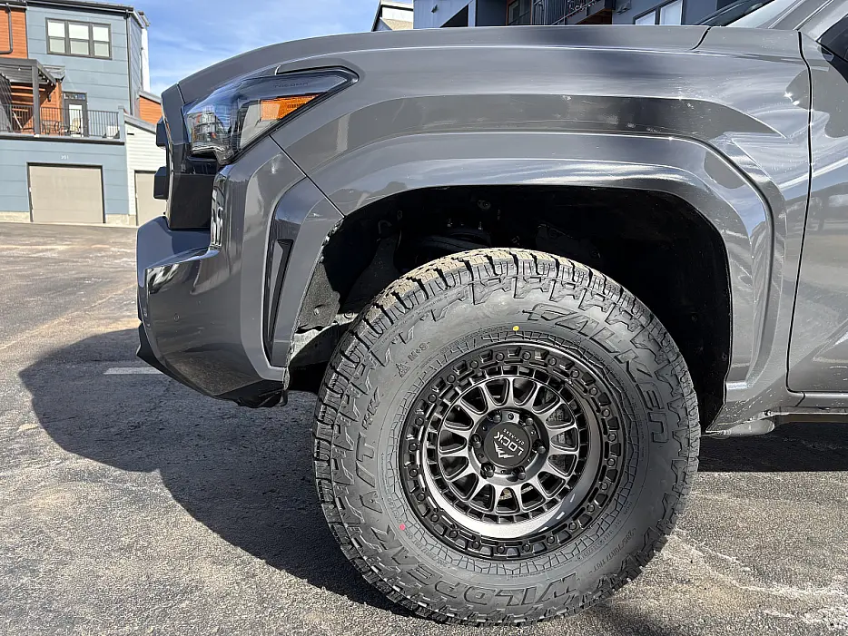 Lock Off-Road Mojave Charcoal on 2024 Toyota Tacoma