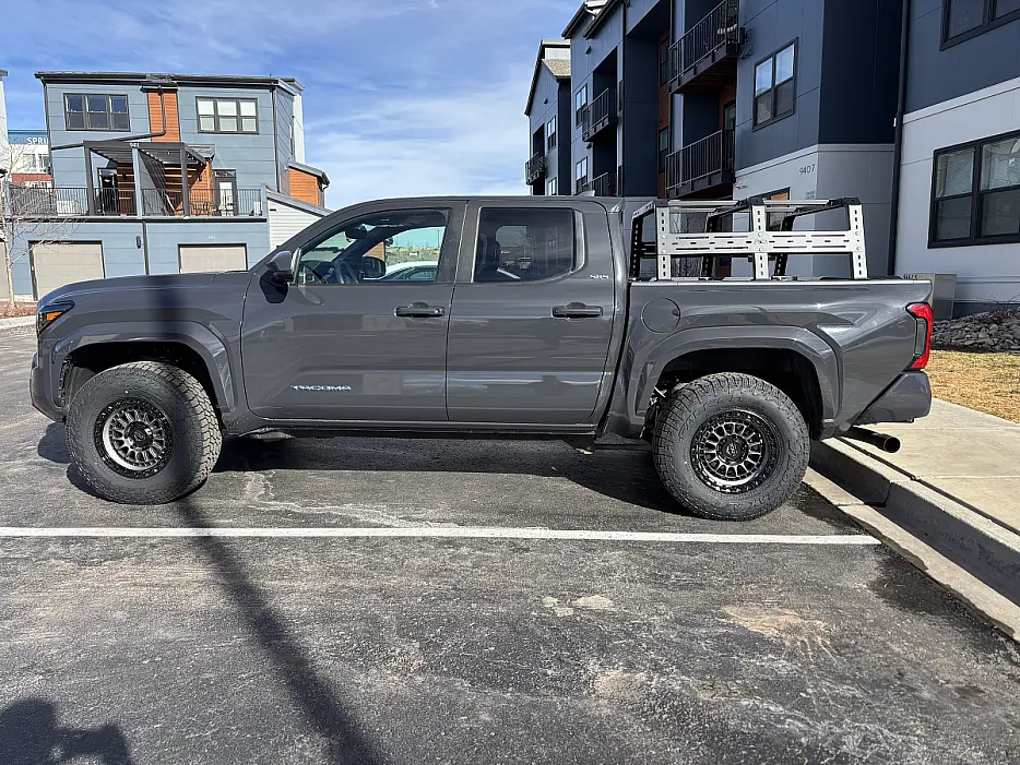 2024 Toyota Tacoma Lock Off-Road Mojave Charcoal Wheel