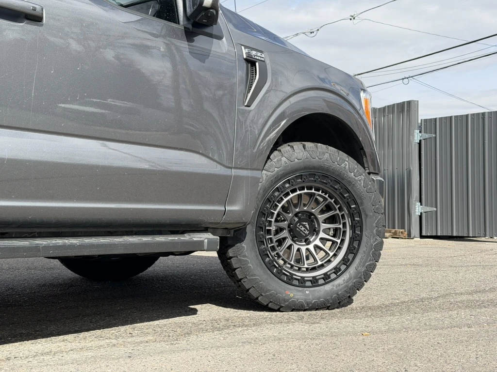 2026 Ford F-150 with Lock Off-Road Mojave Charcoal Wheels