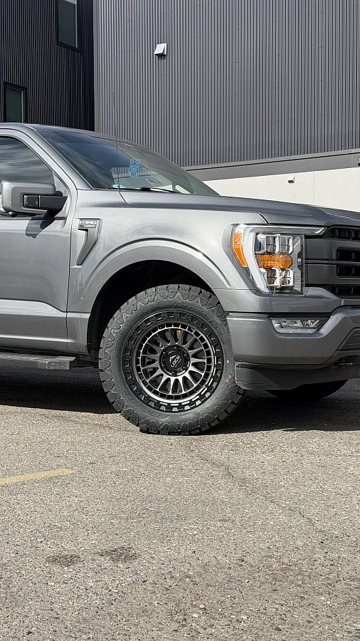 Lock Off-Road Mojave Wheels in Charcoal for 2026 Ford F-150