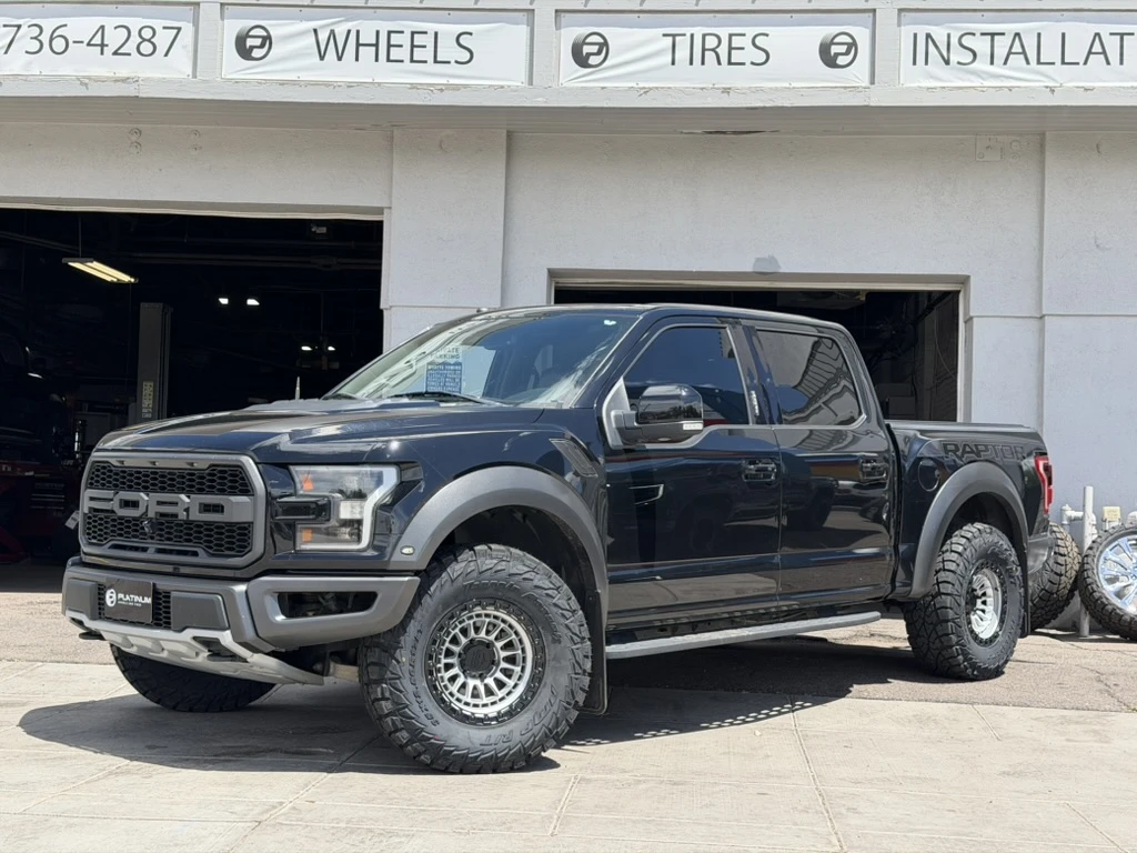 2017 Ford F-150 Equipped with Lock Off-Road Mojave Two Tone