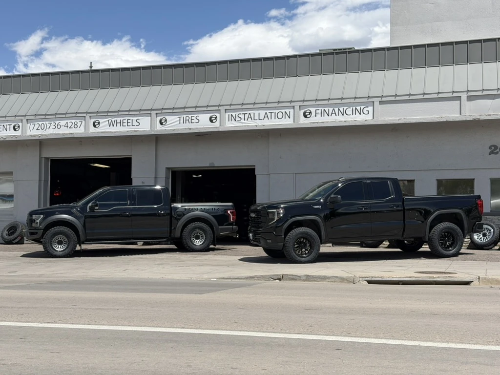 2017 Ford F-150 with Lock Off-Road Mojave Two Tone Wheels