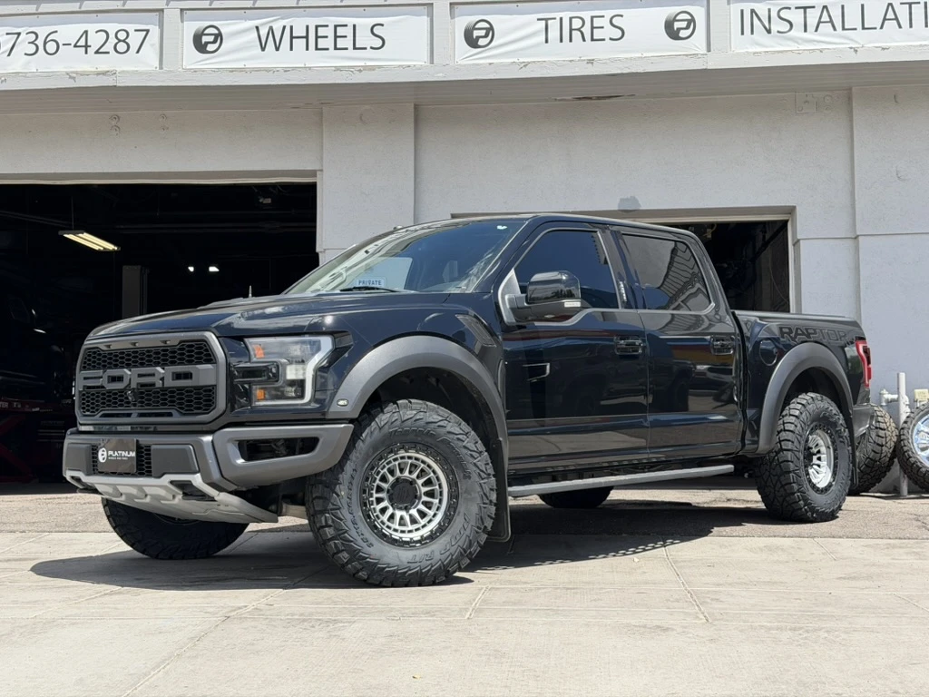 Two Tone Lock Off-Road Mojave Rim on 2017 Ford F-150