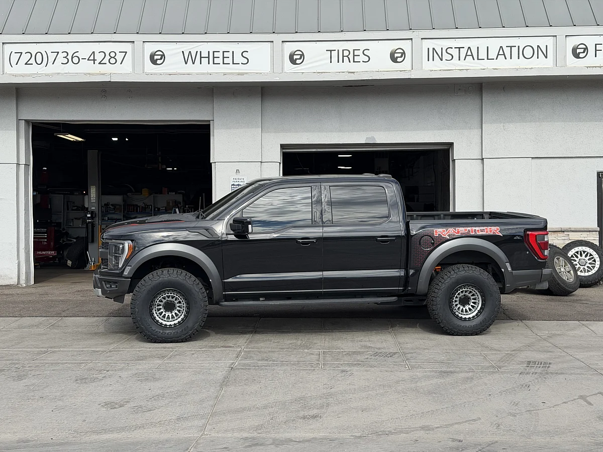 2023 Ford F-150 with Lock Off-Road Mojave Two Tone Rims