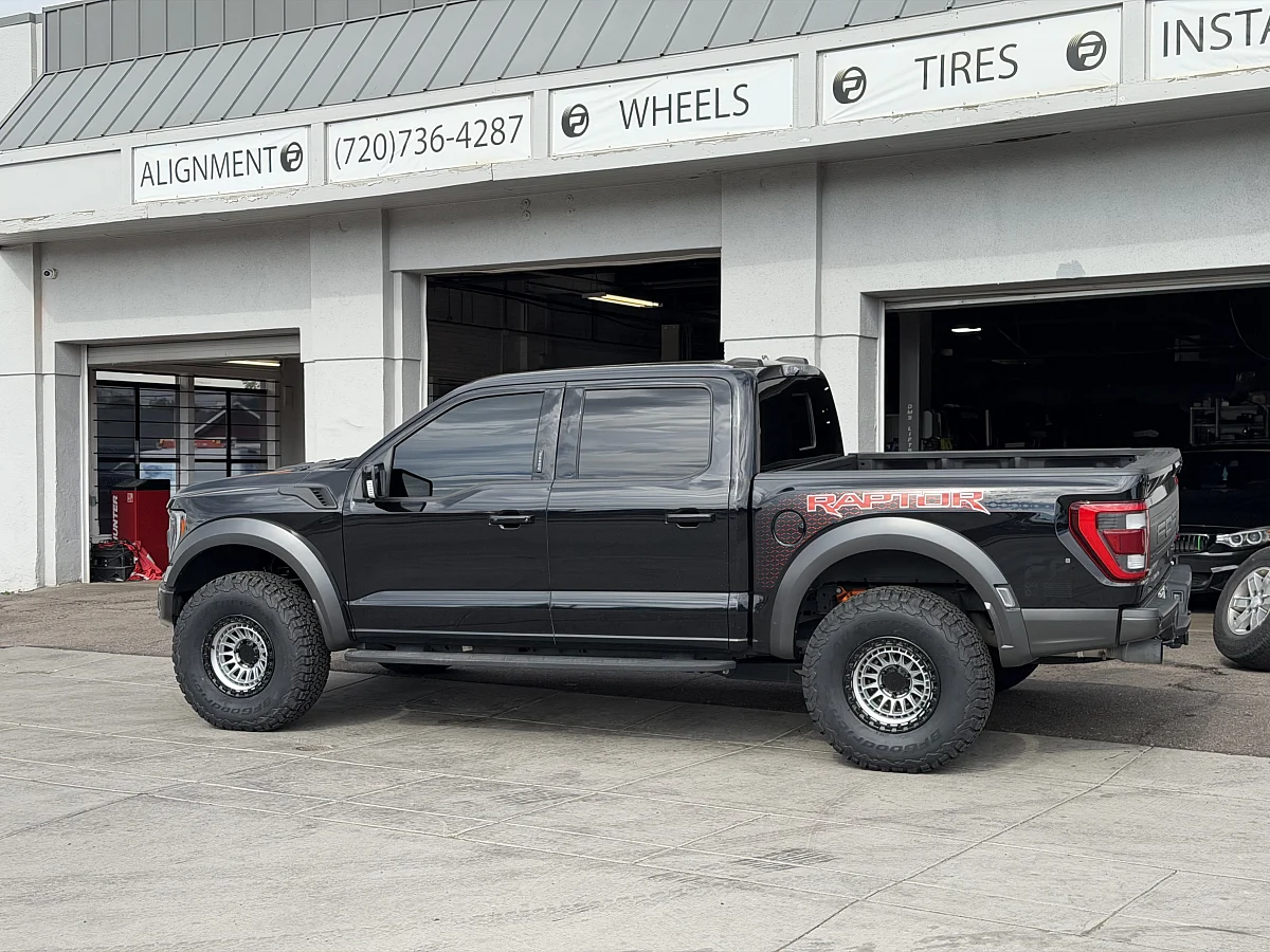 Lock Off-Road Mojave Two Tone Aftermarket Wheel on 2023 Ford F-150