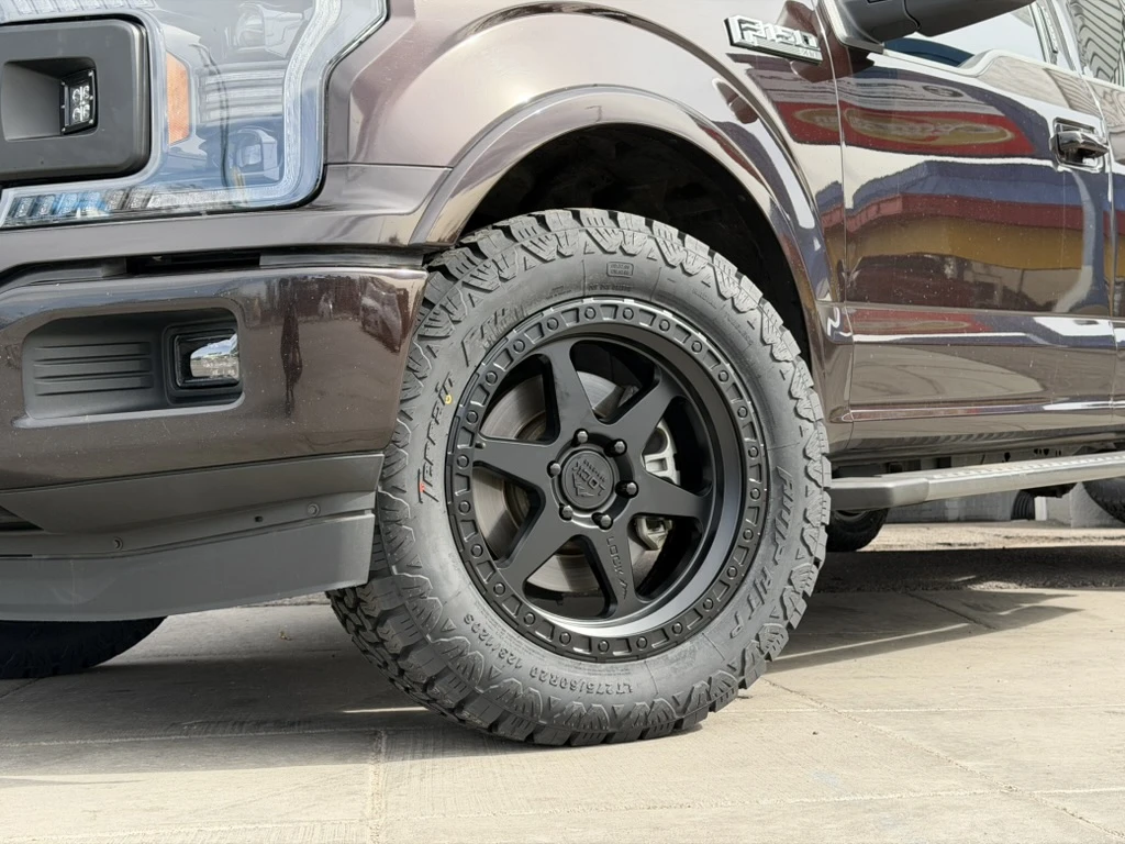 2020 Ford F-150 with Lock Off-Road Olympus Black Rims