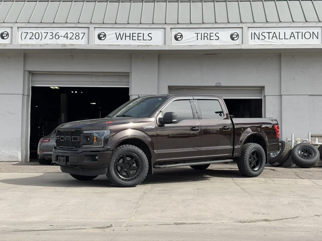Black Lock Off-Road Olympus on 2020 Ford F-150