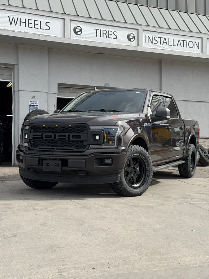 Lock Off-Road Olympus Black Rim on 2020 Ford F-150