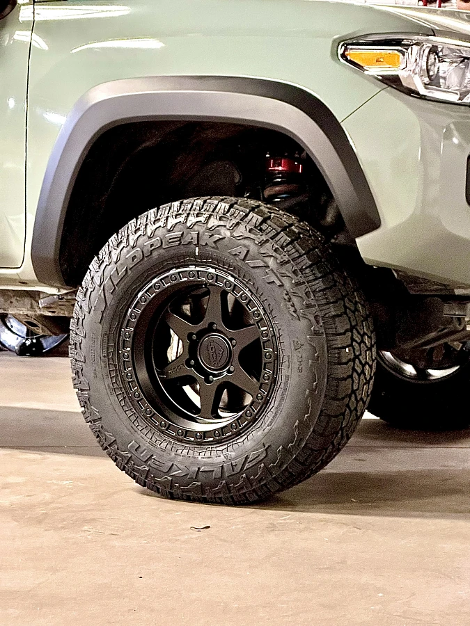 Black Lock Off-Road Olympus on 2023 Toyota Tacoma