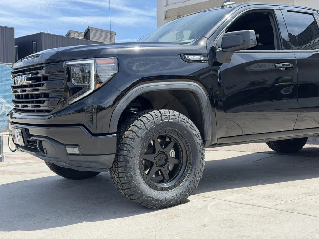 2025 GMC Sierra 1500 with Lock Off-Road Olympus Black Rims