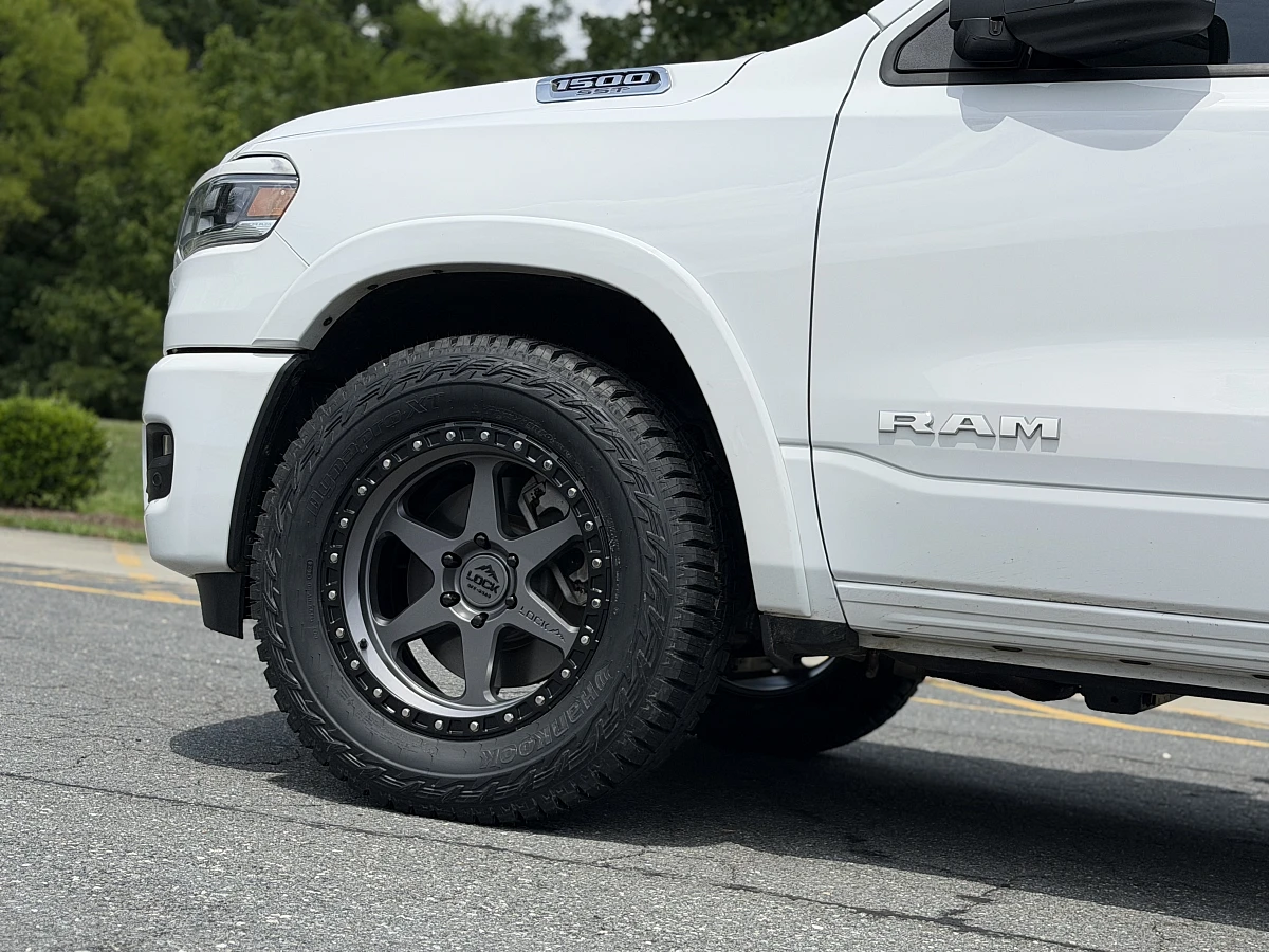 2025 RAM 1500 with Lock Off-Road Olympus Charcoal Wheels