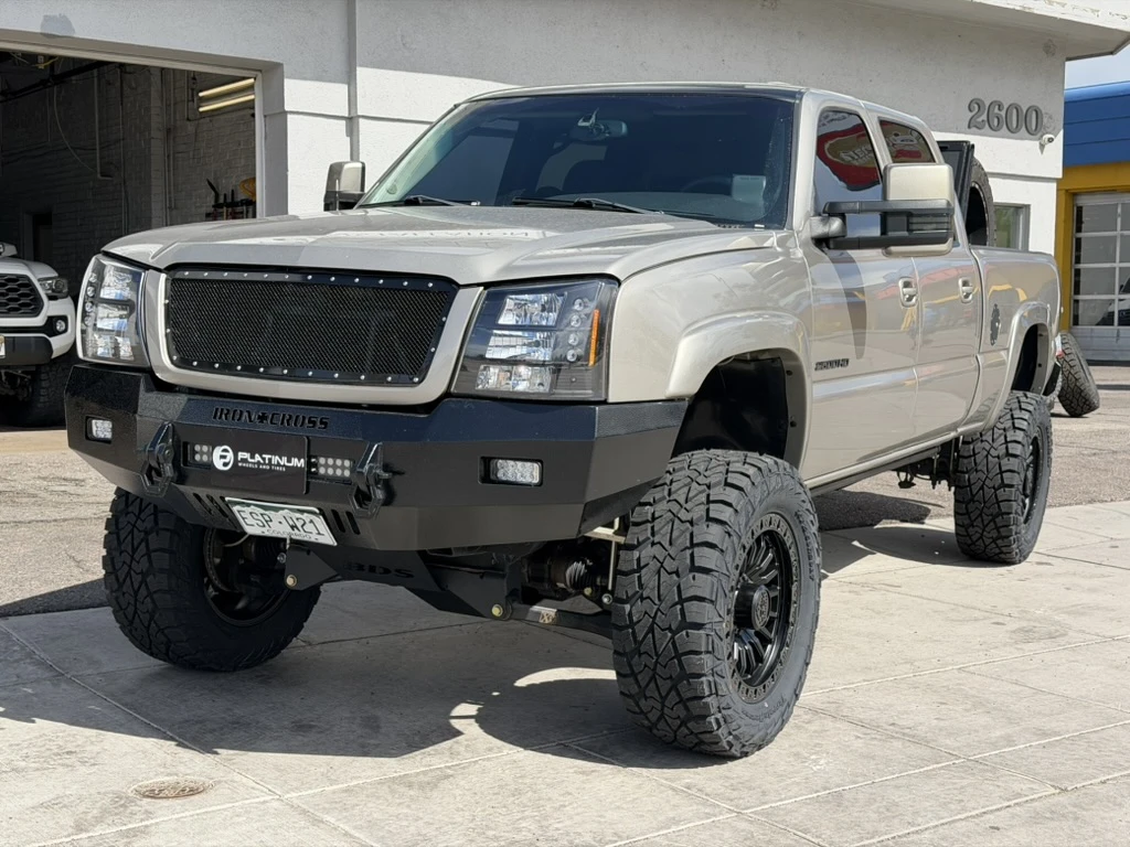 2003 Chevrolet Silverado 2500HD with Matte Black Lock Off-Road Trail Rims