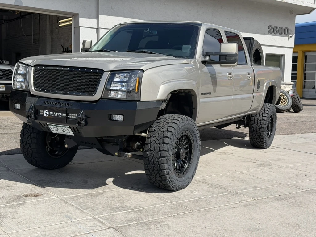 2003 Chevrolet Silverado 2500HD Lock Off-Road Trail Matte Black Wheel