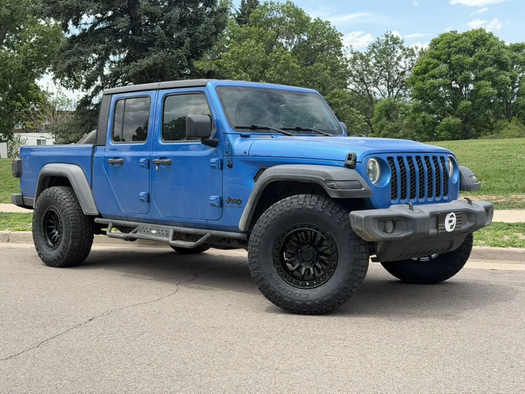 2024 Jeep Gladiator with Matte Black Lock Off-Road Trail Rims