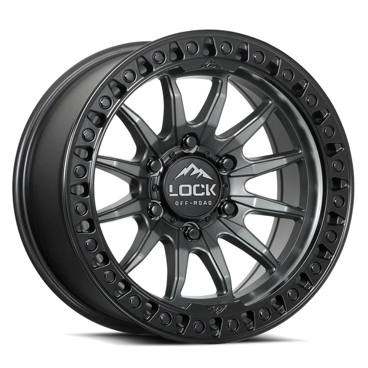 Matte Gunmetal with Matte Black Ring finish