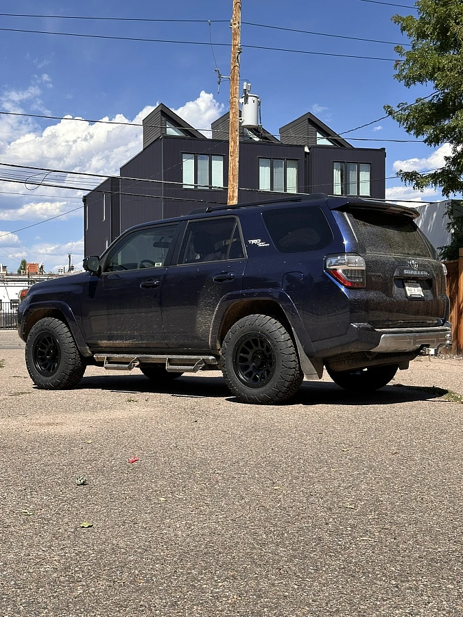 Lock Off-Road Yosemite Black Aftermarket Wheel on 2022 Toyota 4Runner