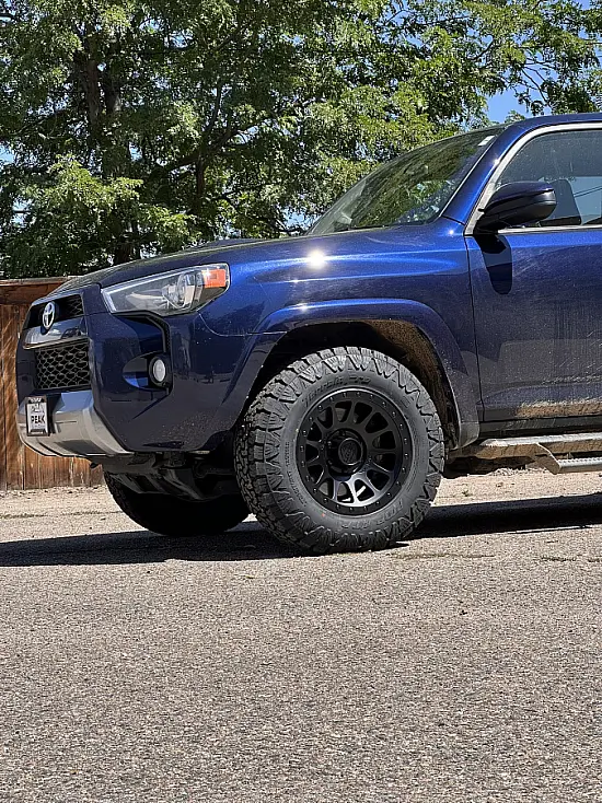 Lock Off-Road Yosemite Black Rim on 2022 Toyota 4Runner