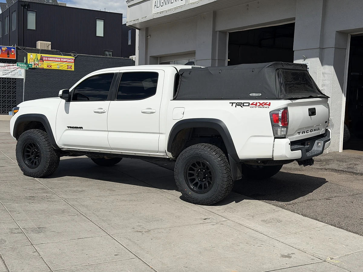 Lock Off-Road Yosemite Black Aftermarket Wheel on 2023 Toyota Tacoma