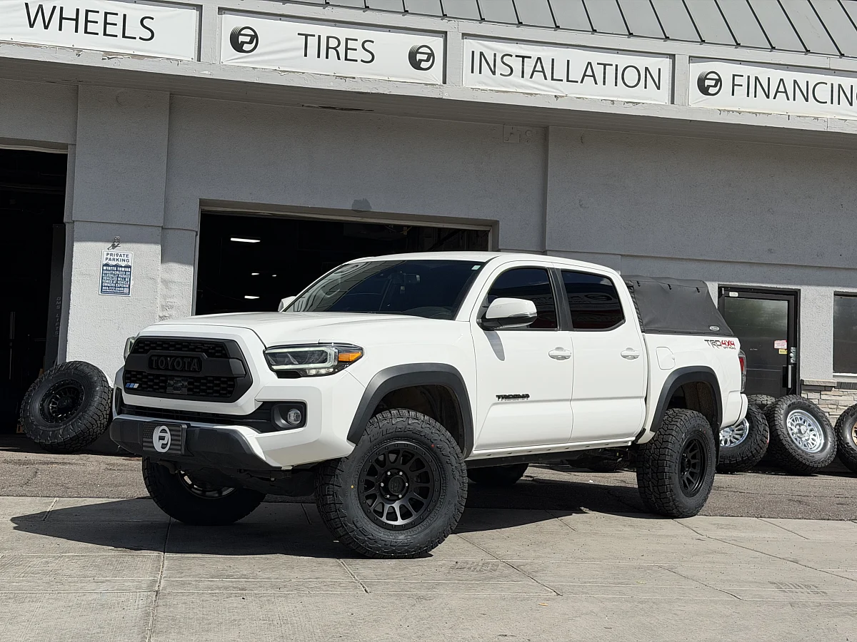2023 Toyota Tacoma Lock Off-Road Yosemite Black Custom Wheels