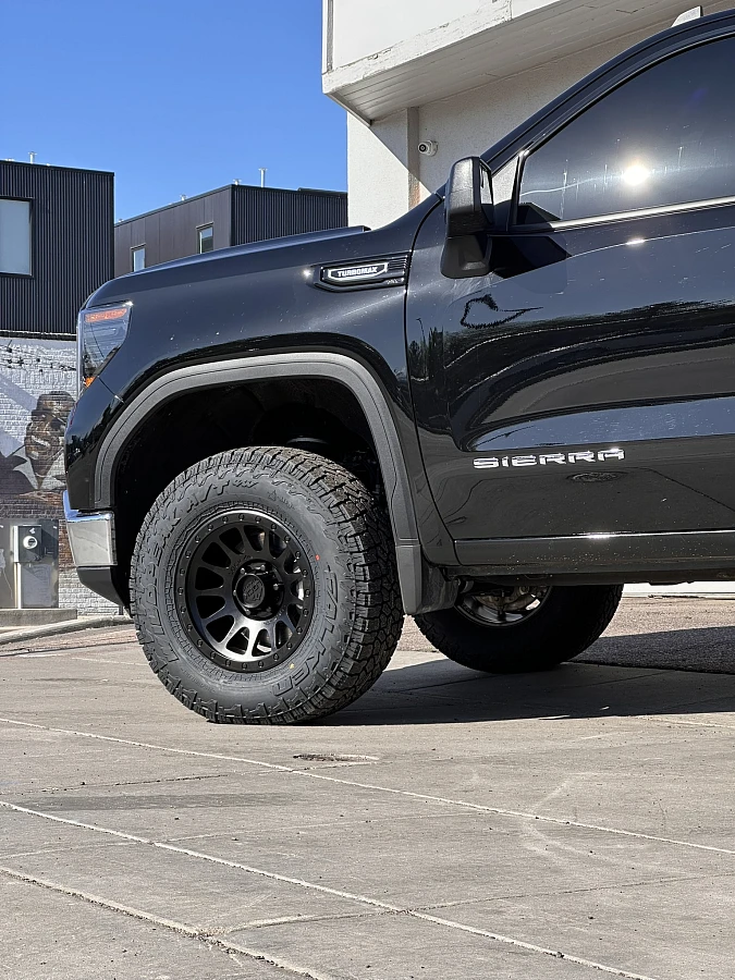 2025 GMC Sierra 1500 with Lock Off-Road Yosemite Black Rims