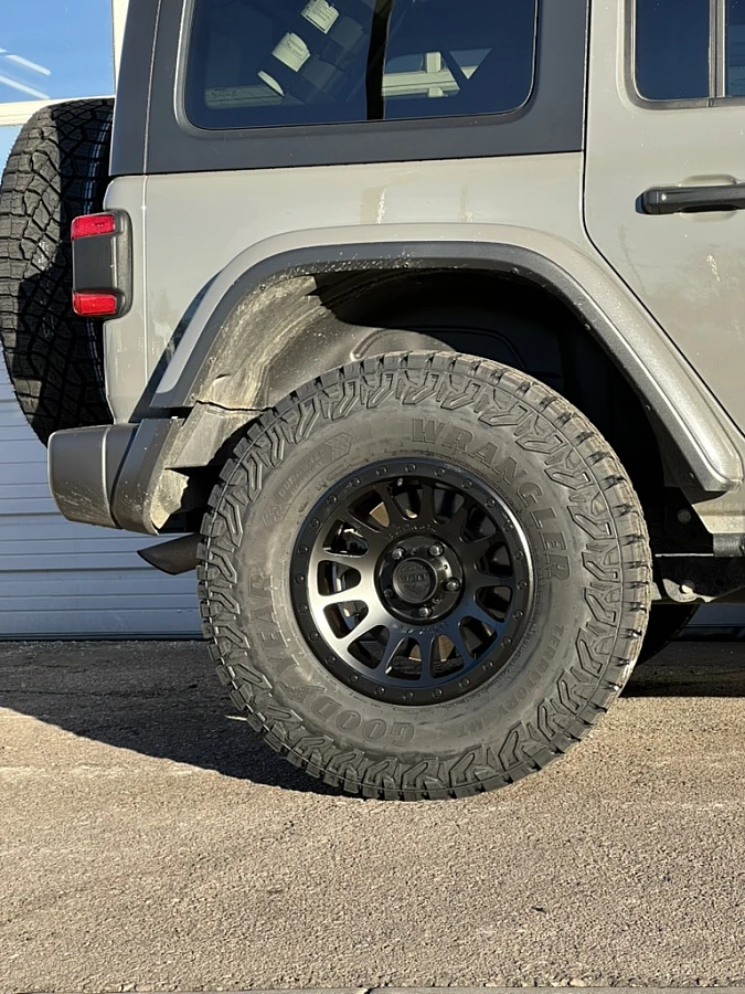 2026 Jeep Wrangler with Lock Off-Road Yosemite Black Rims