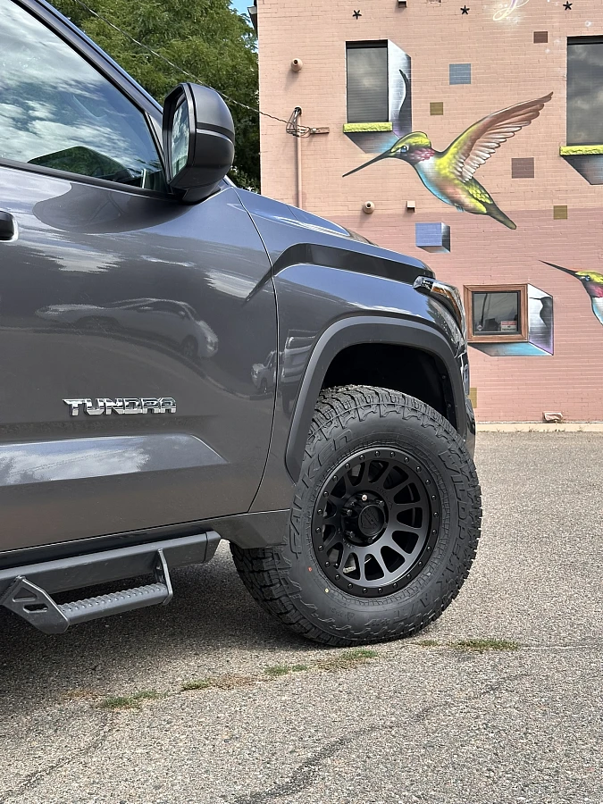 2026 Toyota Tundra with Lock Off-Road Yosemite Black Rims