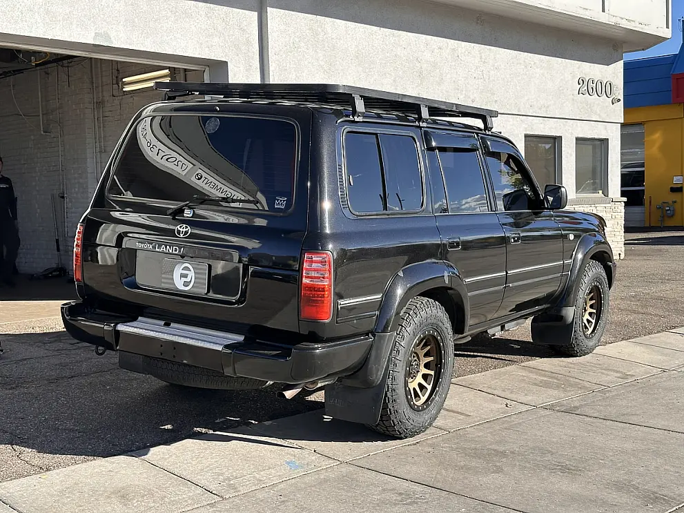 2000 Toyota Land Cruiser with Lock Off-Road Yosemite Bronze Rims