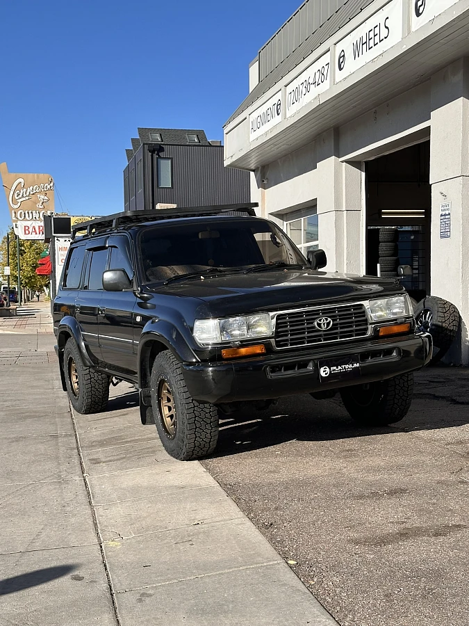 2000 Toyota Land Cruiser Running Lock Off-Road Yosemite Bronze