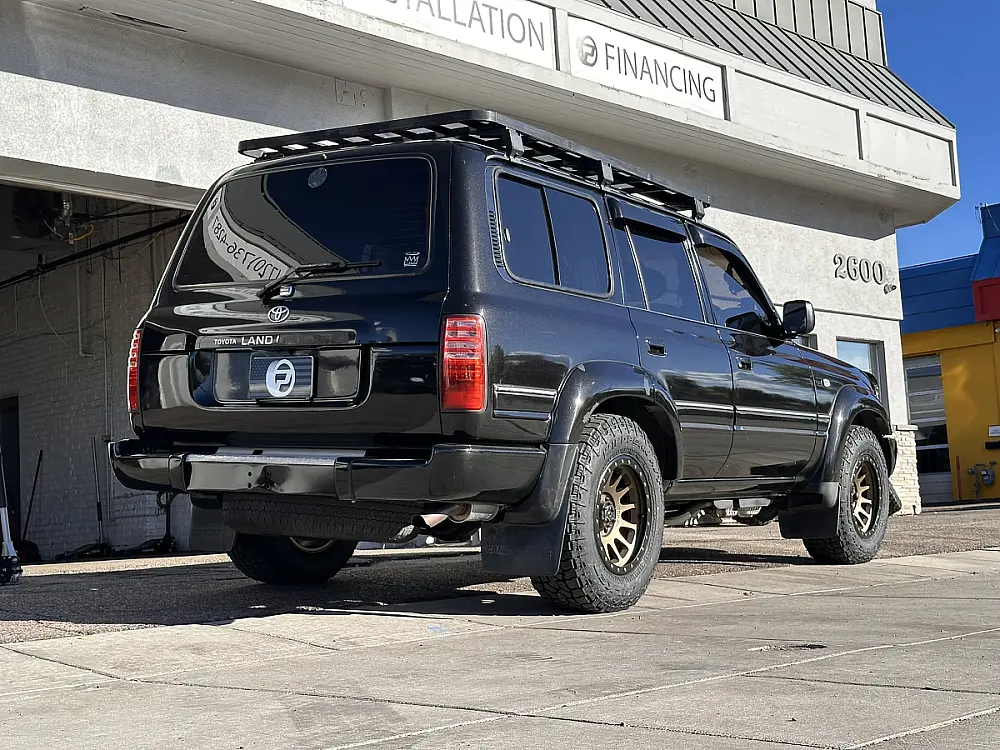 Lock Off-Road Yosemite Bronze Rim on 2000 Toyota Land Cruiser