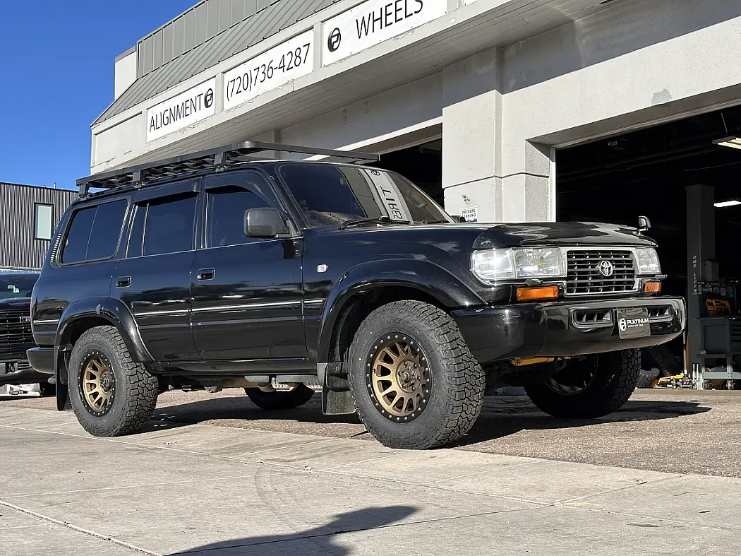 2000 Toyota Land Cruiser Lock Off-Road Yosemite Bronze Wheel