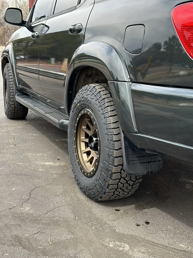 2012 Toyota Sequoia with Lock Off-Road Yosemite Bronze Wheels