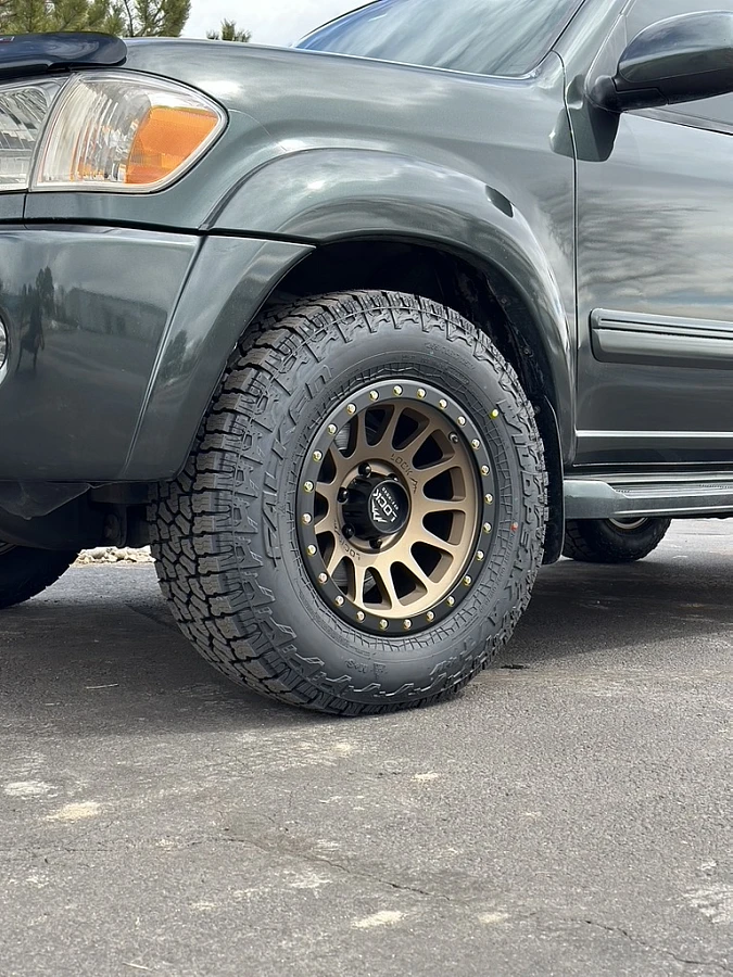 2012 Toyota Sequoia Lock Off-Road Yosemite Bronze Wheel