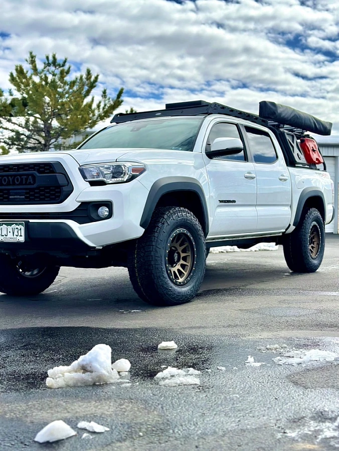 2023 Toyota Tacoma with Lock Off-Road Yosemite Bronze Wheels