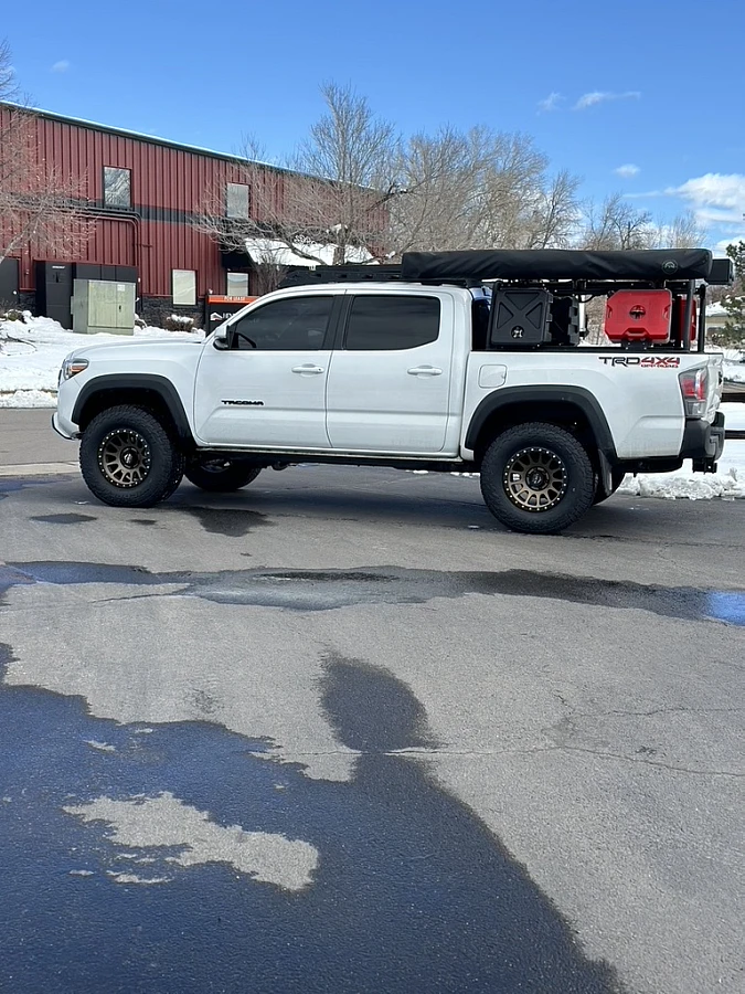 Lock Off-Road Yosemite Bronze Rim on 2023 Toyota Tacoma