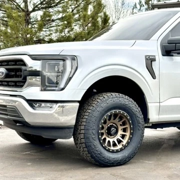 2024 Ford F-150 with Lock Off-Road Yosemite Bronze Rims